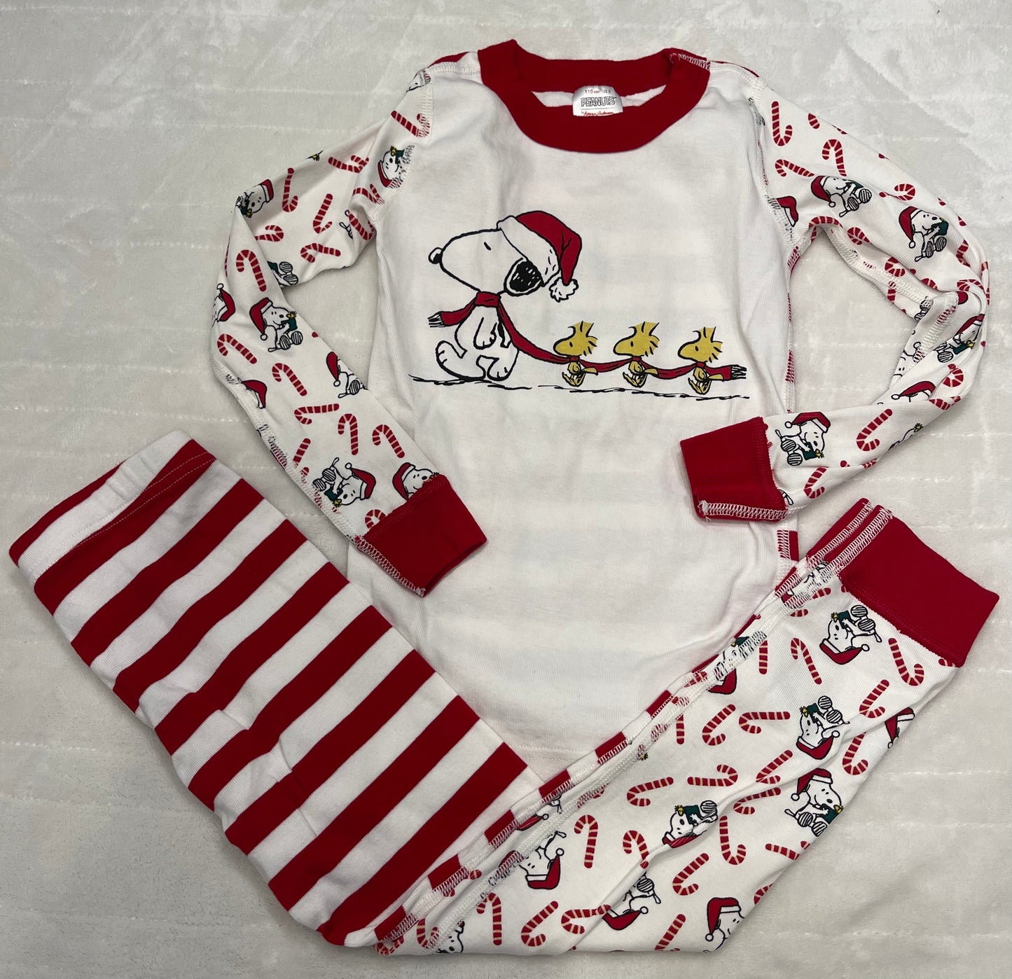 #212 Hanna Andersson pajamas size 5 EUC