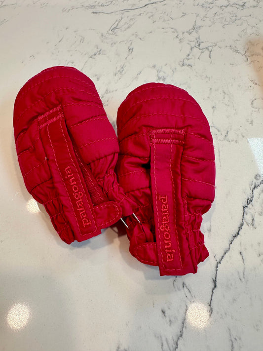#85 REDUCED Patagonia Mittens, Infant girls 0-6m