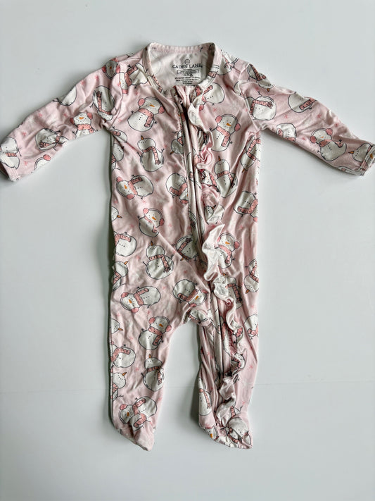 Seller #105 - Size 0-3M Girls Caden Lane Bamboo Zippy GUC to VGUC