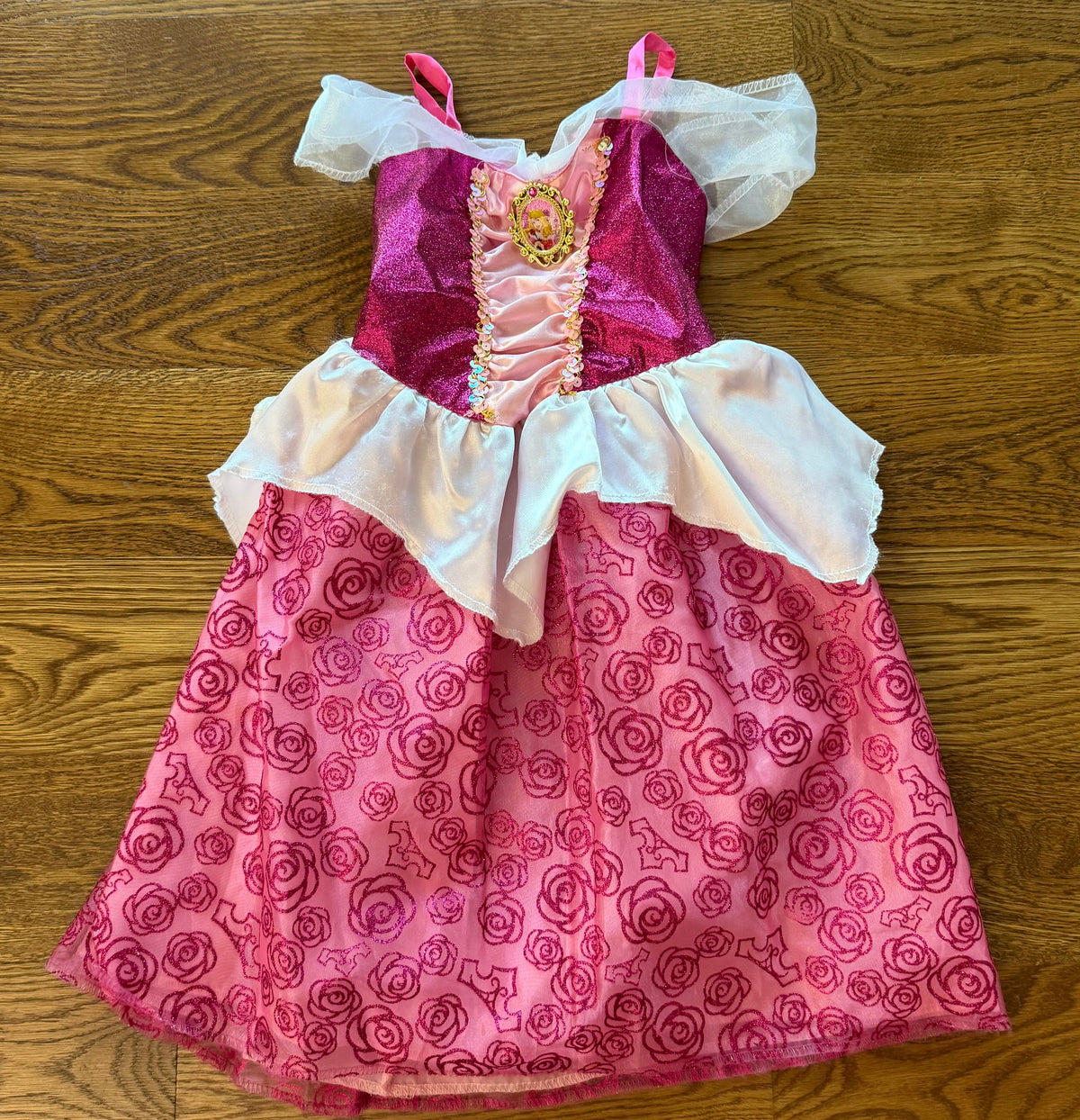 52 - Disney Aurora 4-6X Costume Dress