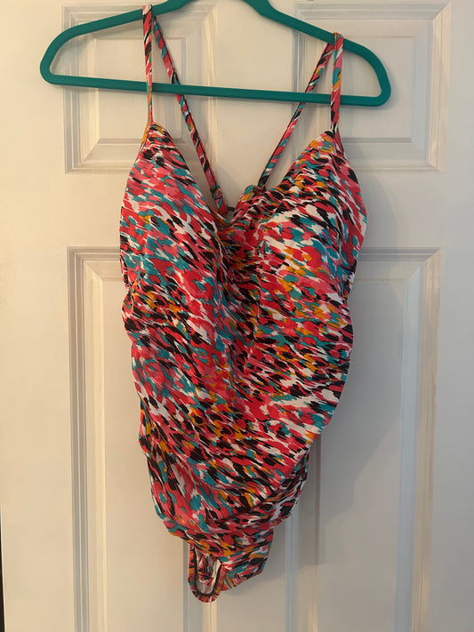 Seller 128 -  Women's Aqua Green (from Target) XL Bathing Suit  REDUCED