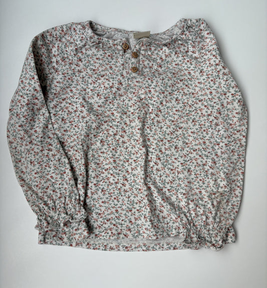 Seller #177 Girls 4T Osh Kosh Floral Shirt