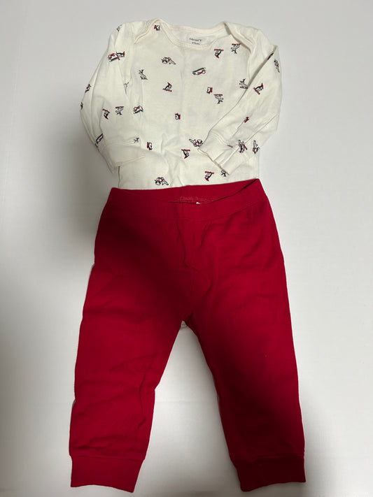 #27 Boys 9-12 months Carters holiday set