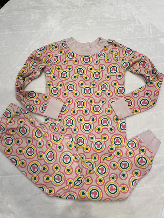 #212 Hanna Andersson Mickey pajamas size 5