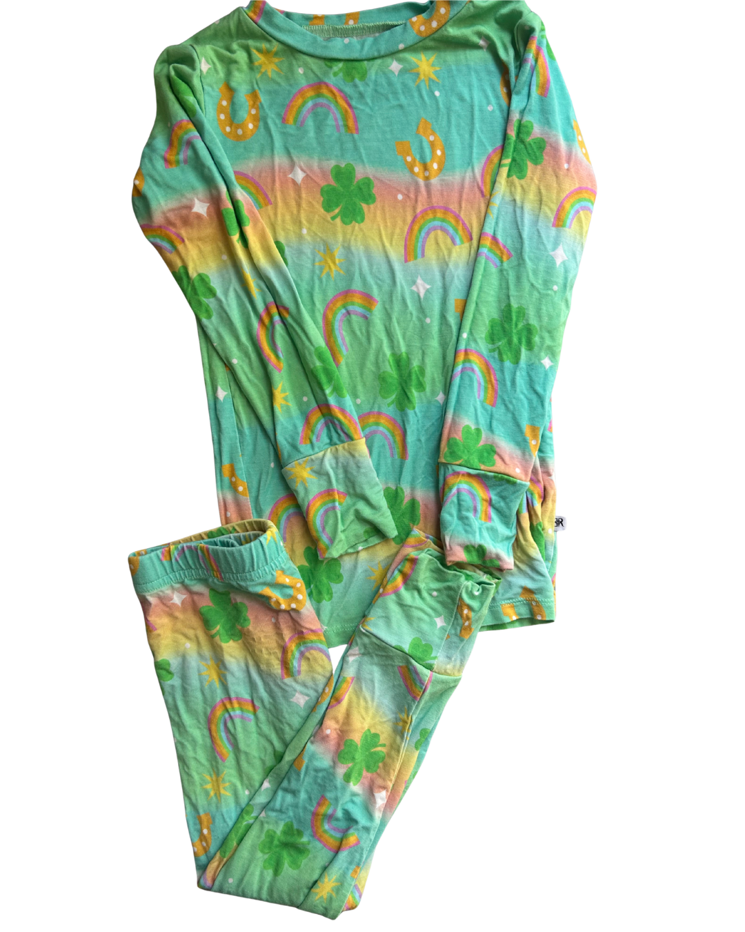 Seller #134 Bums & Roses Clover Pajamas Girls 4T
