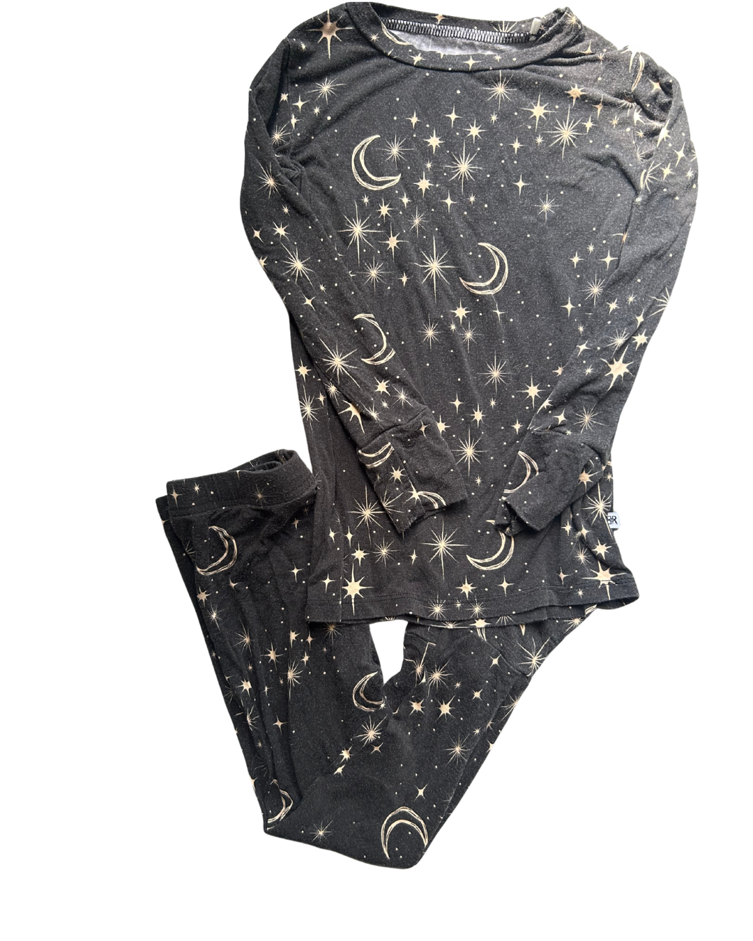 Seller #134 Bums & Roses Moon/Stars Pajamas Girls 4T