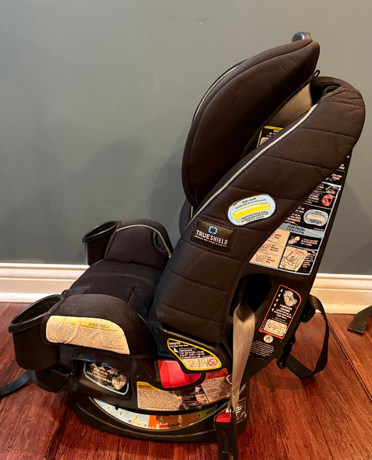 #180 Graco 4Ever Deluxe Black 2 of 2  available