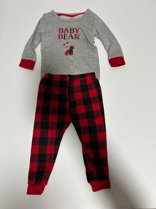#27 Boys 9-12 months Baby Bear Pajamas