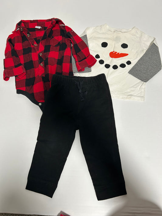 #27 Boys 9-12 months Winter shirts