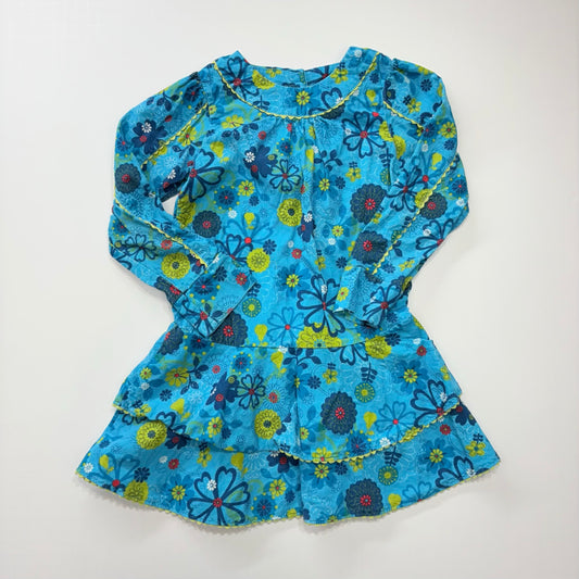 Seller 189 Girls 4T Le Top Corduroy Ruffle Dress EUC
