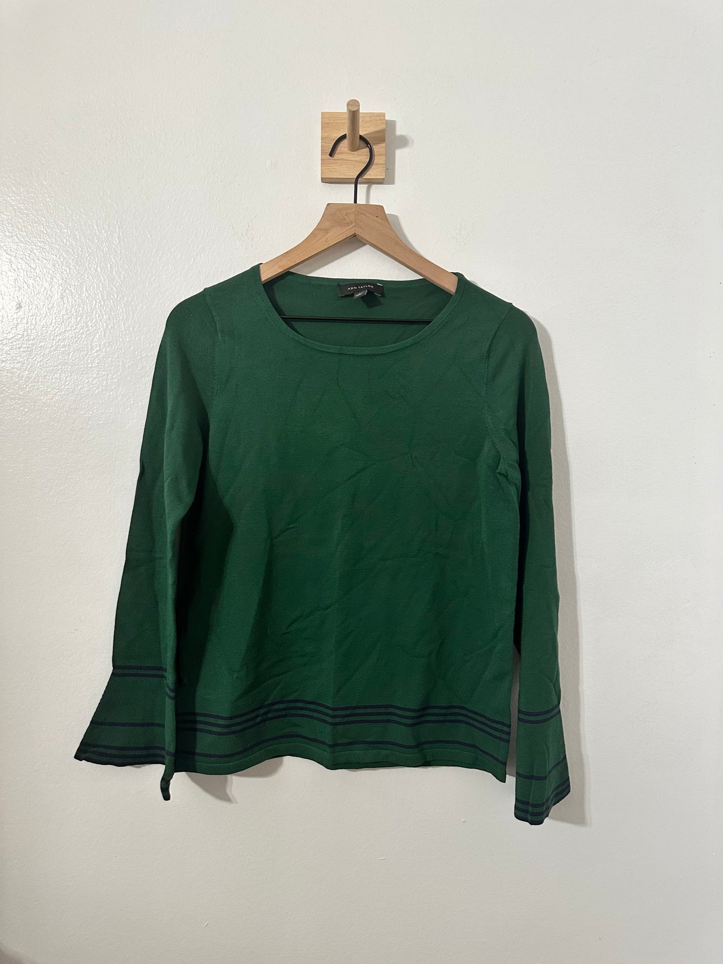 #111 Ann Taylor Green Blouse