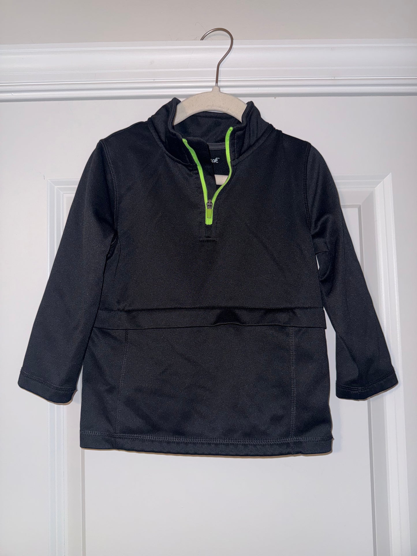 #106: 3T Cat & Jack Athletic Black Quarterzip