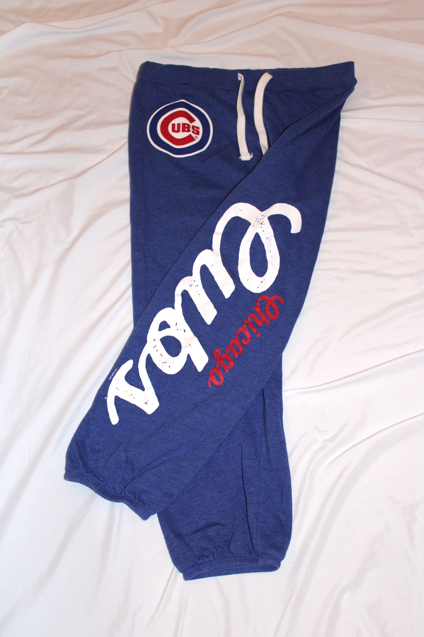 #126 Chicago Cubs Women's Large Lounge pants