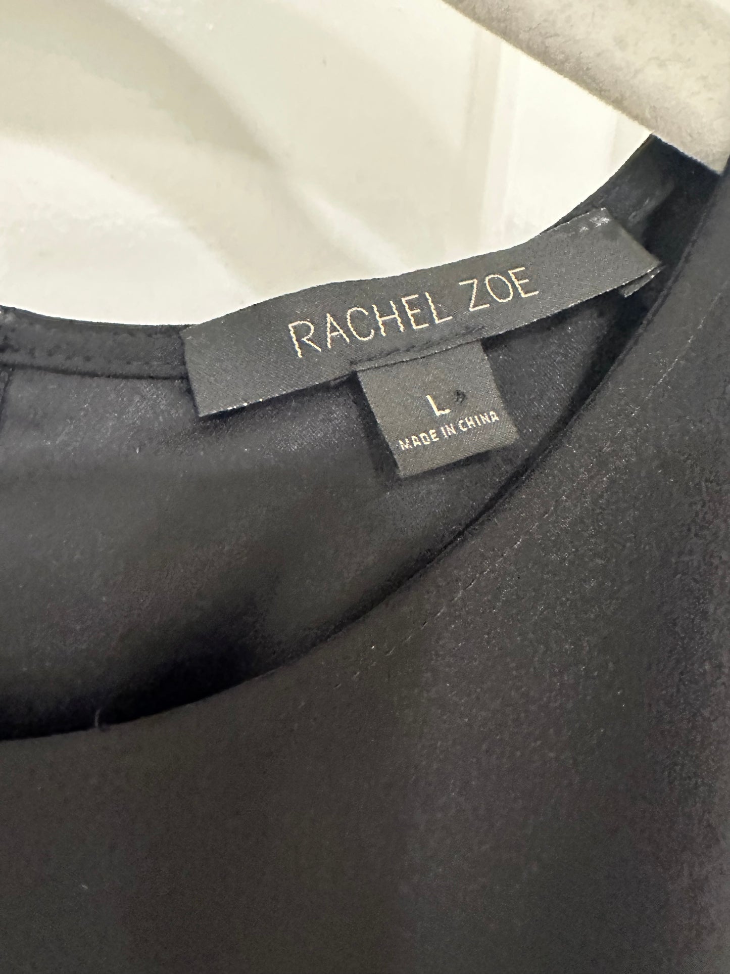 #85 Rachel Zoe Black & Pink swing dress, Women’s L