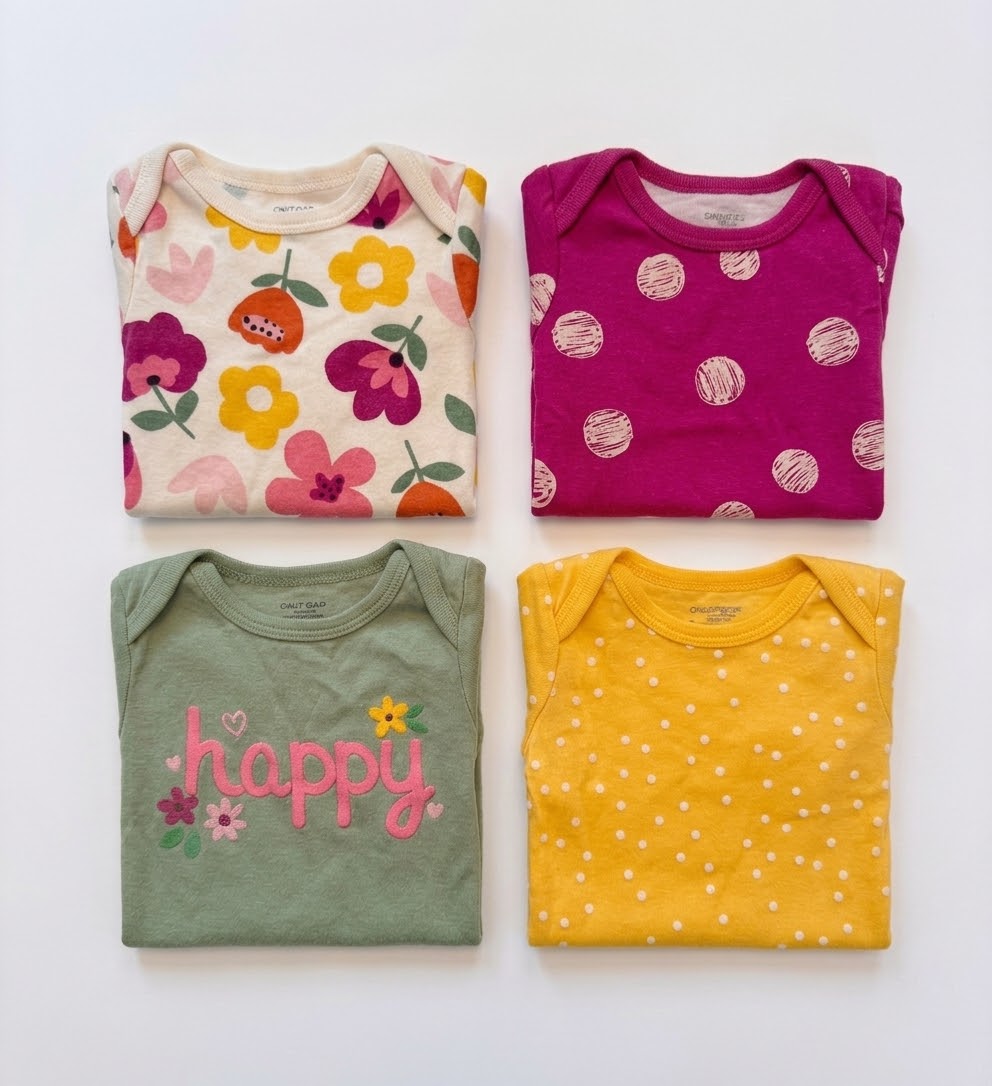 #86 Onesie Set Girl 3M