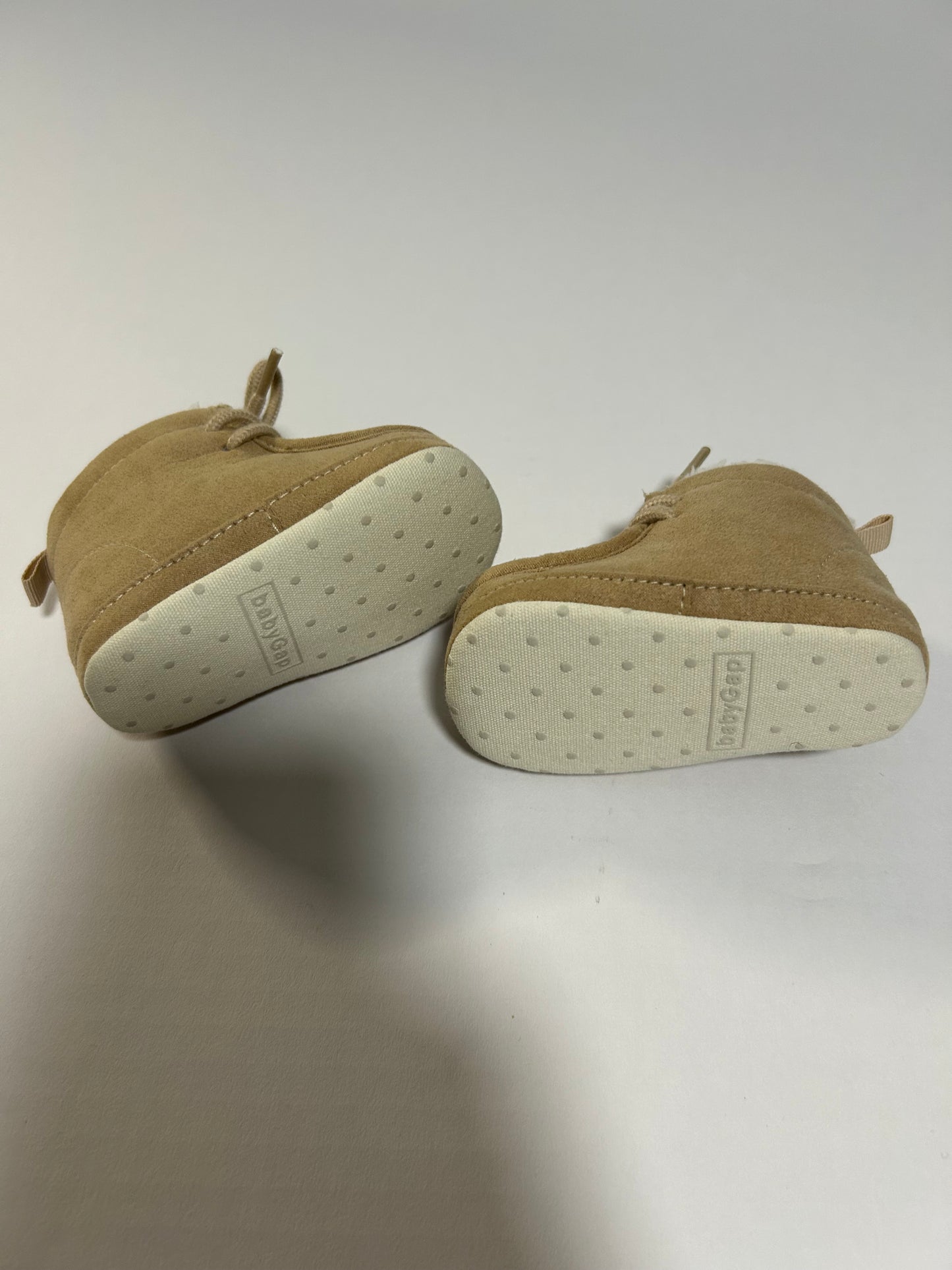 #27 Baby Gap baby booties size 6-12 months