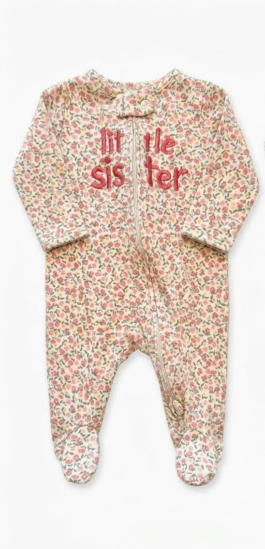 #86 Carter’s Footed Pajama Girl NB