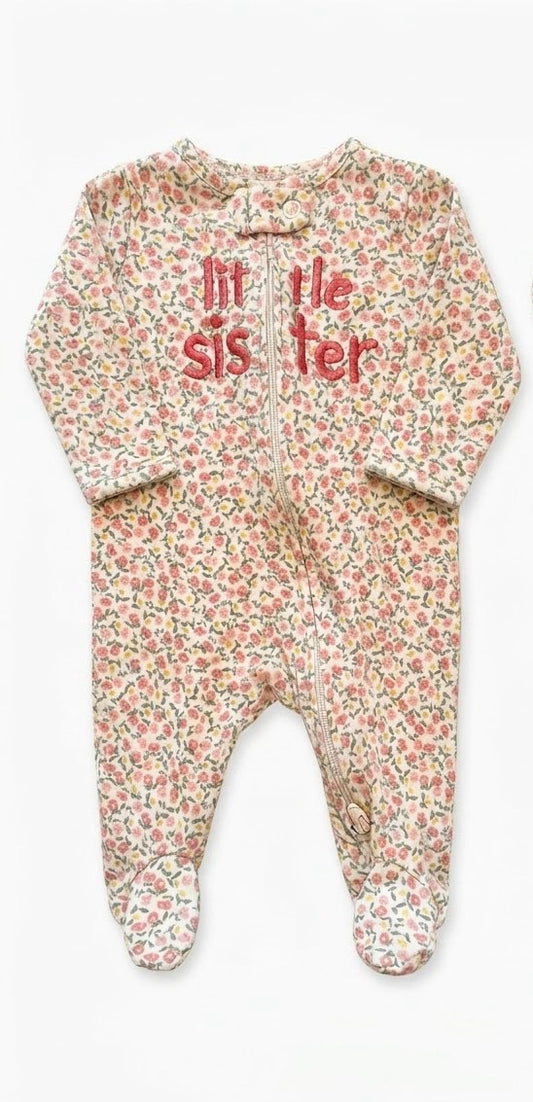 #86 Carter’s Footed Pajama Girl NB