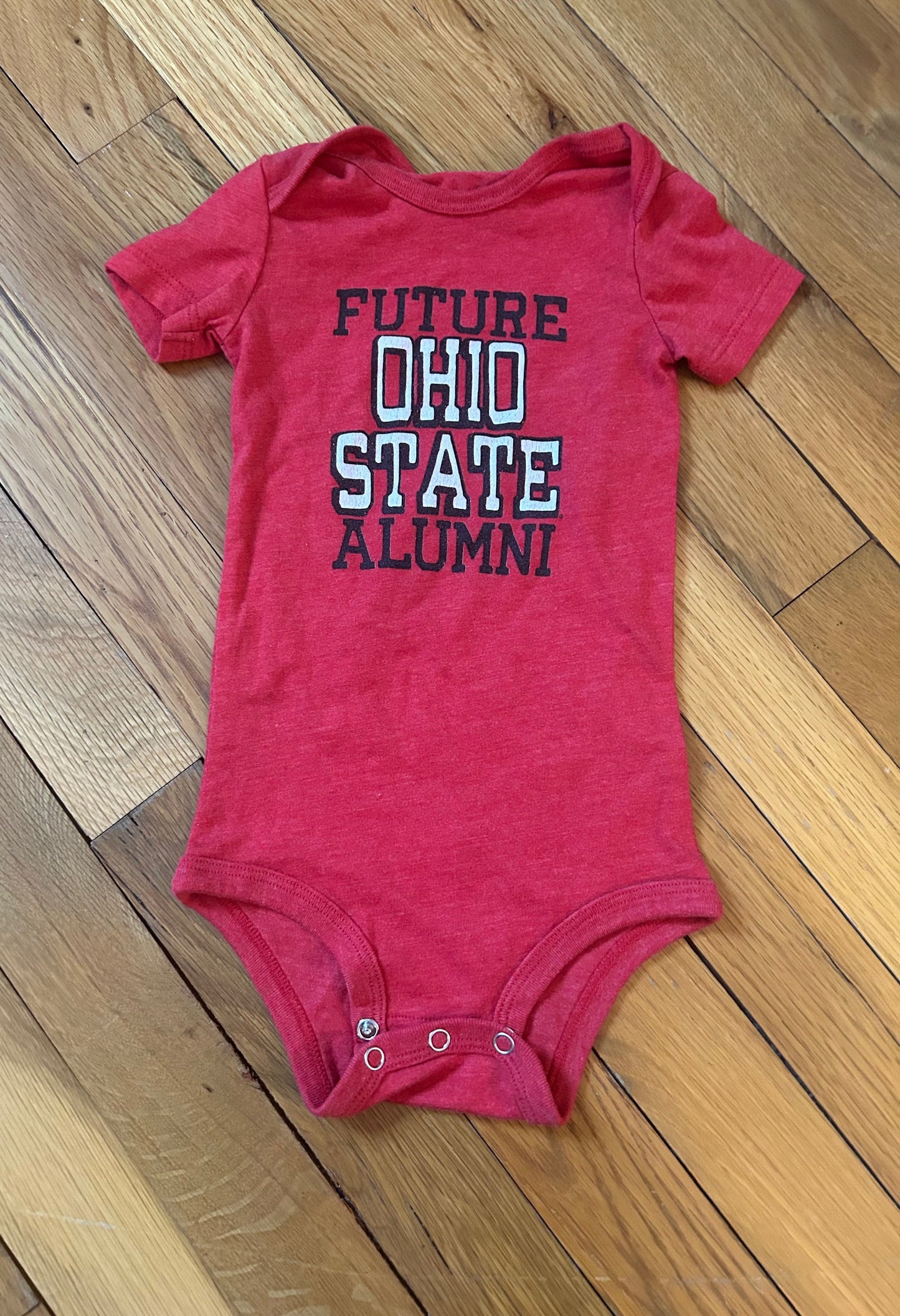 Seller 128 - Homage Ohio State 6-9M Onesie  REDUCED