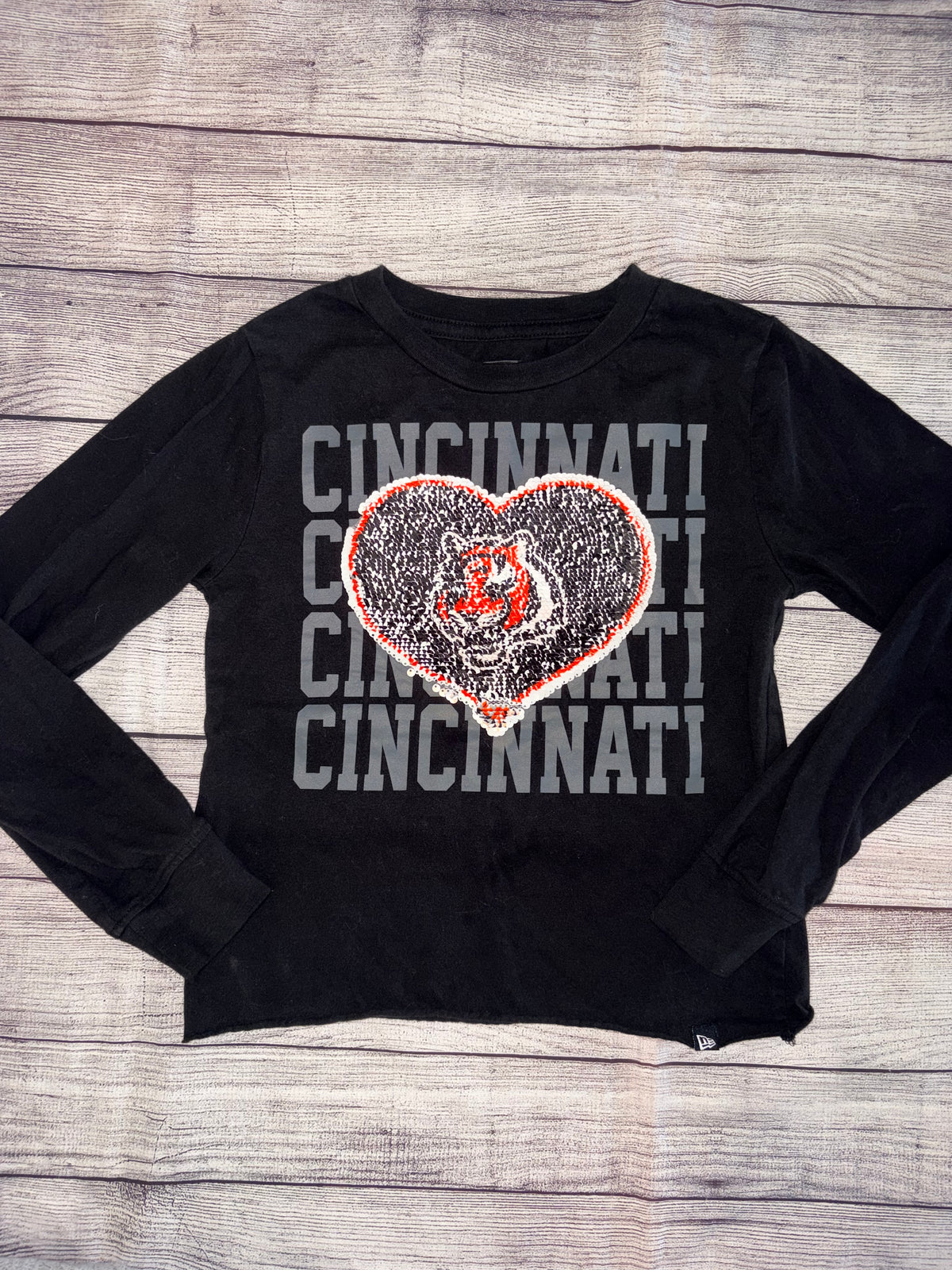 Seller 124 NFL Girls 7/8 Bengals Long Sleeve