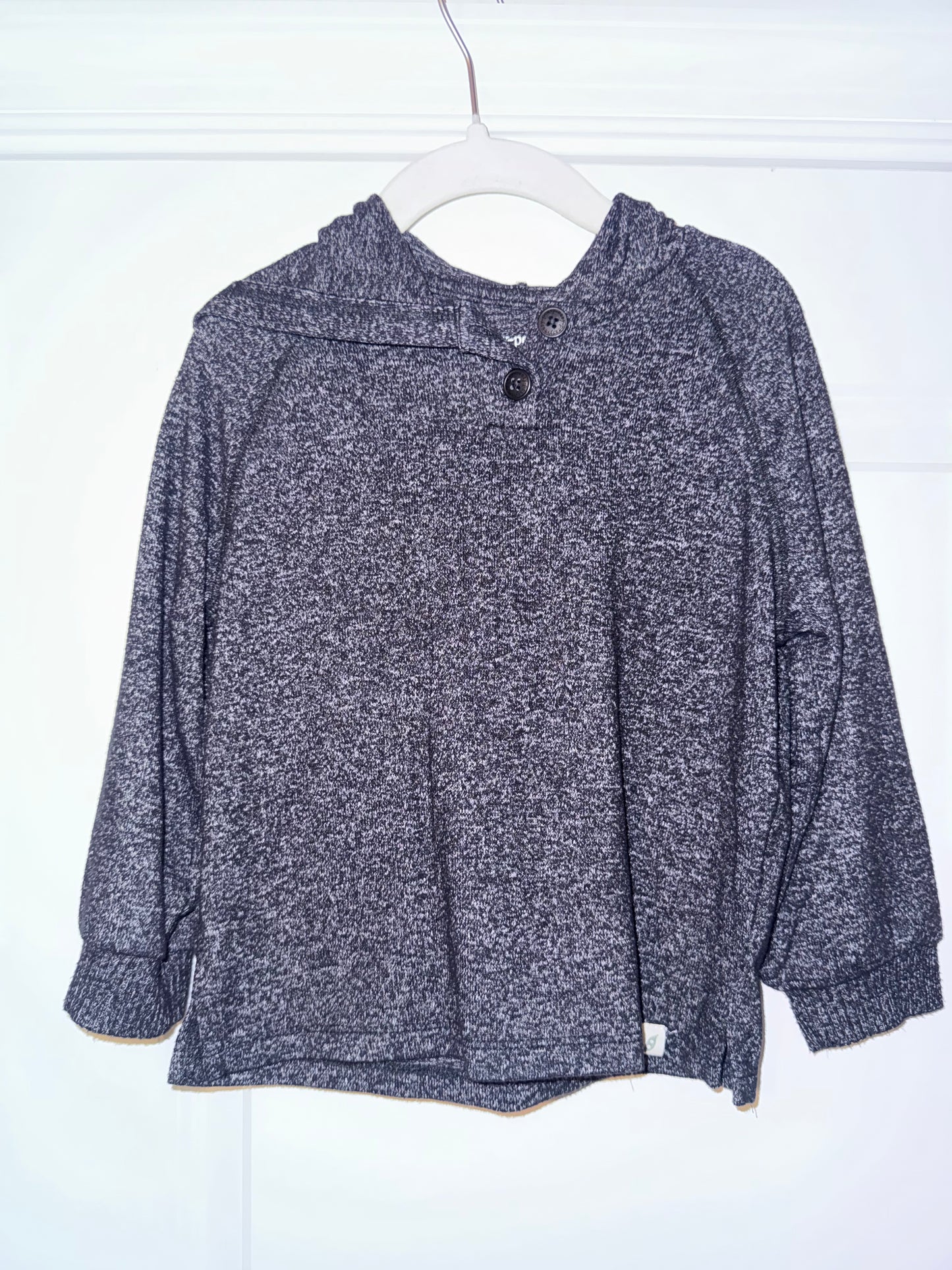 #106: 3T Easy Peasy Navy Hoodie (So Soft!)
