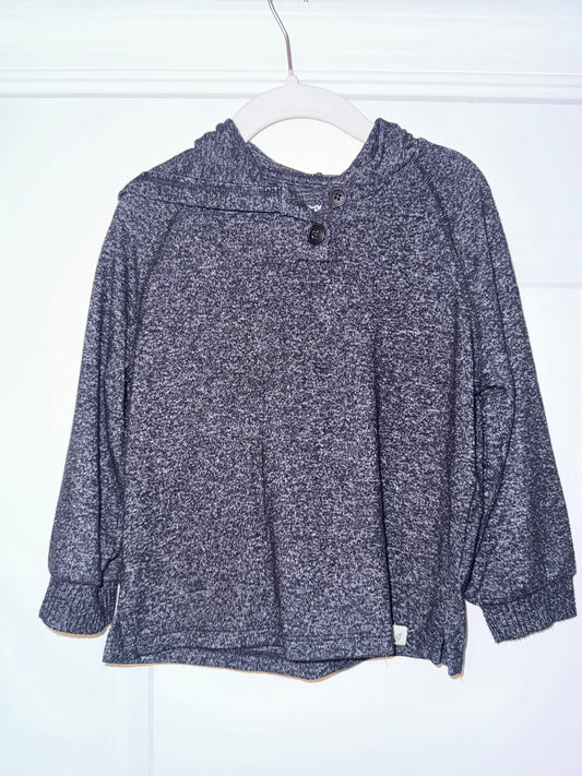 #106: 3T Easy Peasy Navy Hoodie (So Soft!)