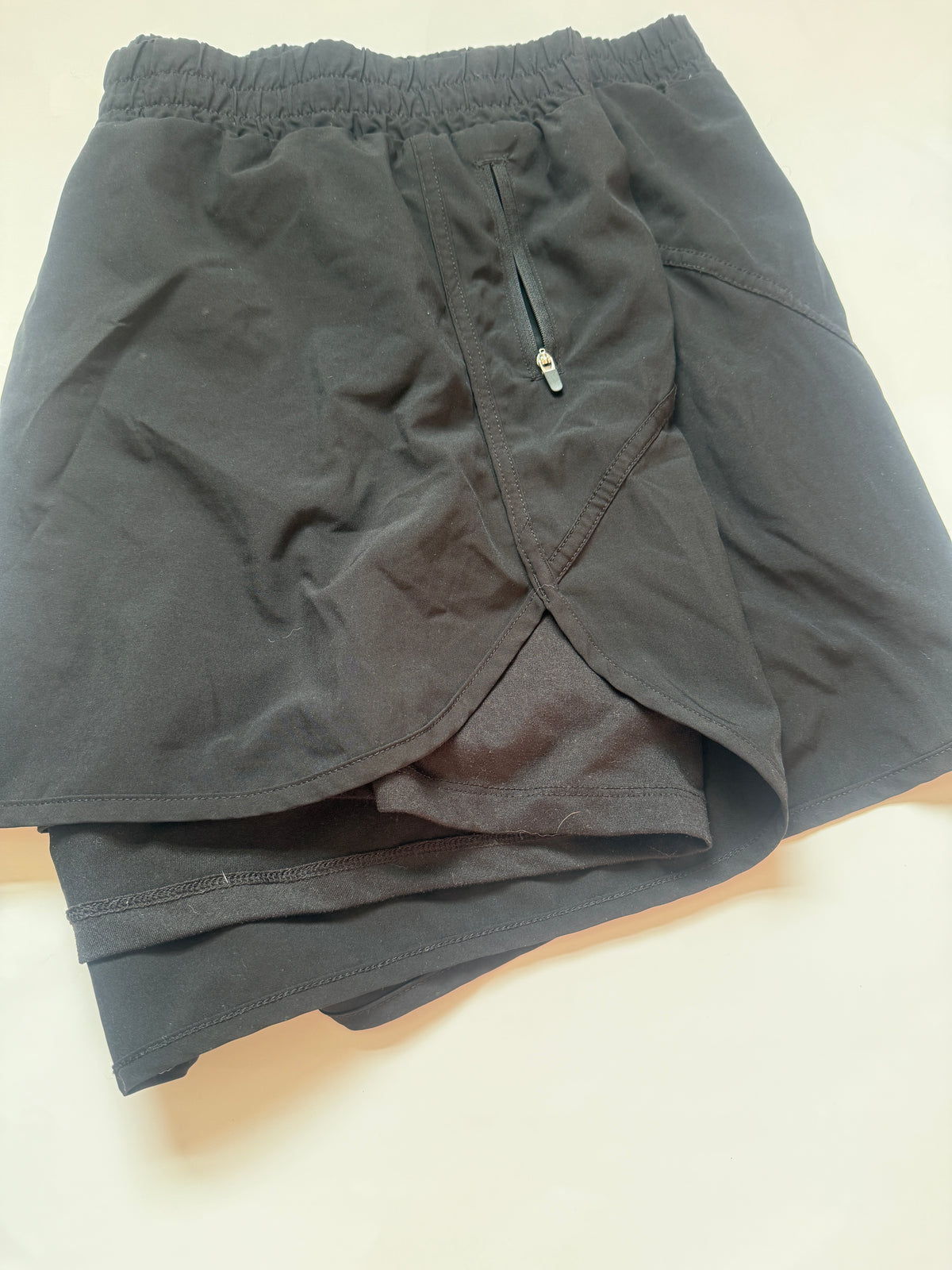 #170 Athletic Works women’s black workout shorts women’s 2x