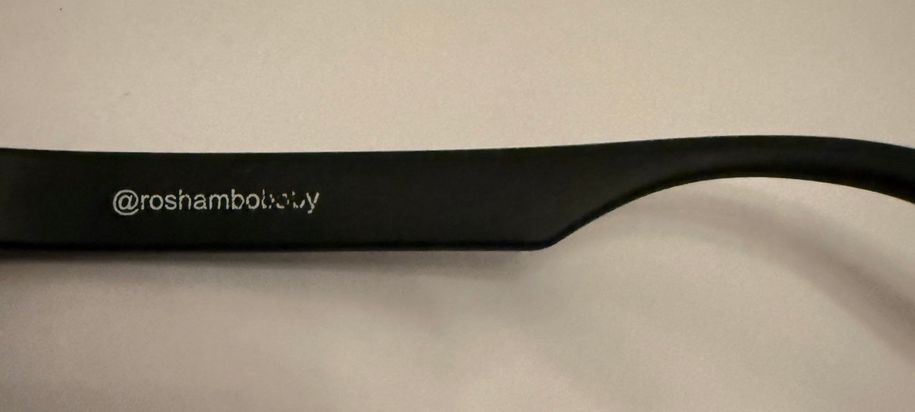#180 Unisex (Boys/Girls) Toddler Black Roshambo Black Bueller Shades