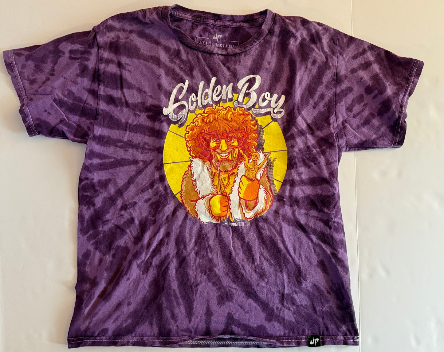 Seller #90_Dude Perfect boys youth M graphic tee GUC