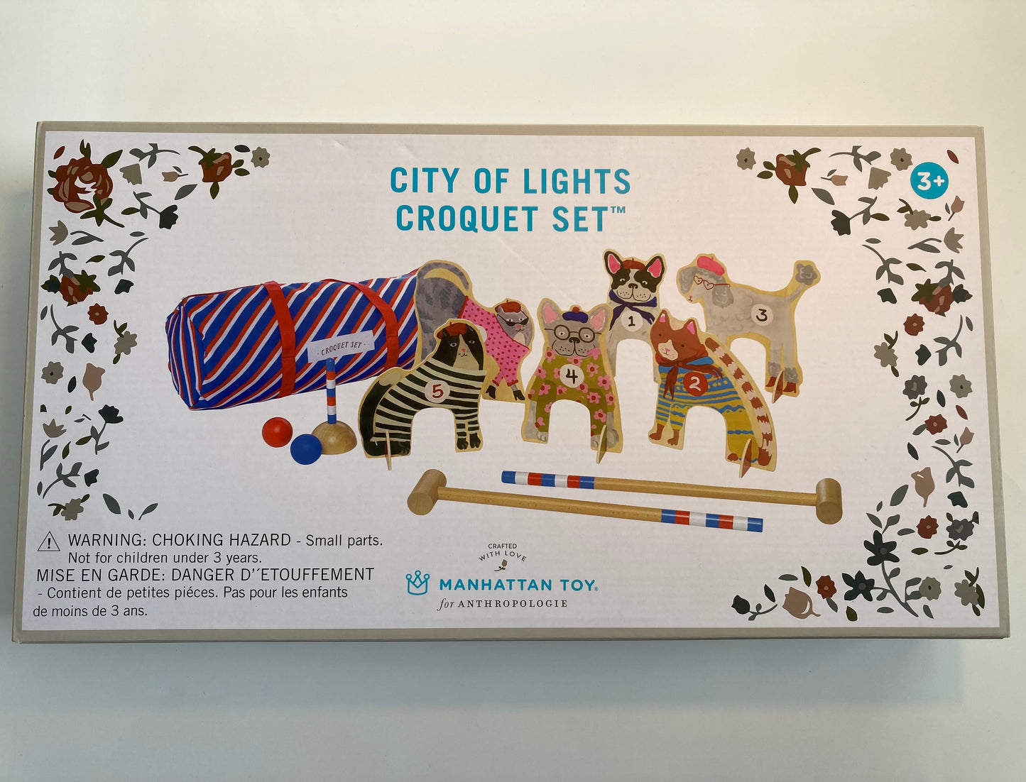 City of Lights croquet set NIB - by Manhattan Toy Company for Anthropologie