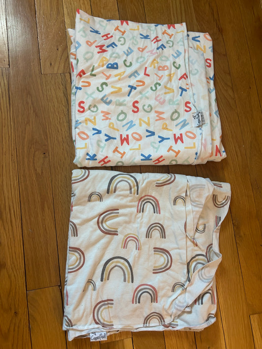 Seller 128 - Copper Pearl Swaddle Blankets