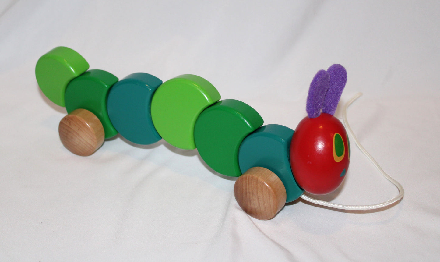 #126 Very Hungry Caterpillar Pull Toy