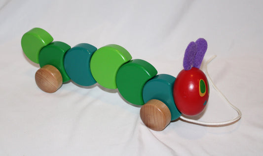 #126 Very Hungry Caterpillar Pull Toy