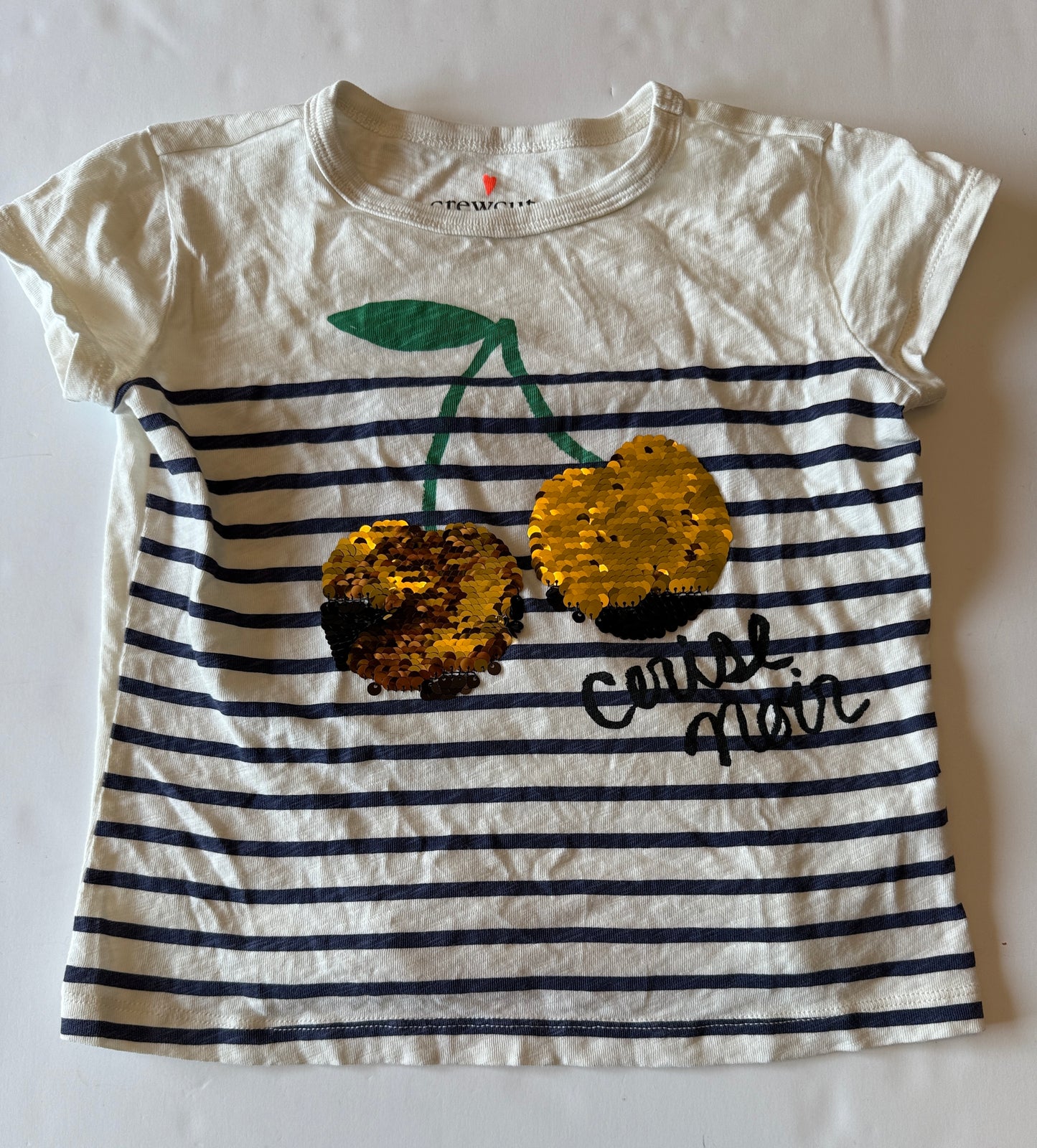 Seller #90_Crewcuts size small short sleeve tee set w/headband VGUC