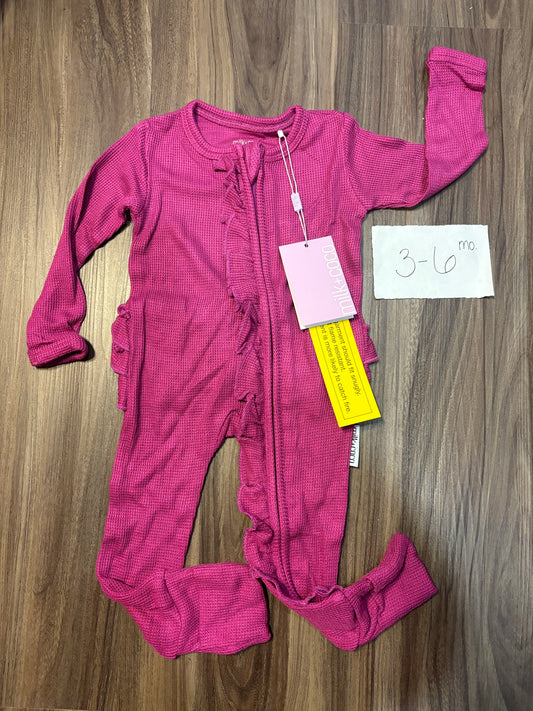 3-6 Mo - Milk + Coco - NWT Berry Waffle Convertible Zippy - PU 45236 Except Semiannual Sale