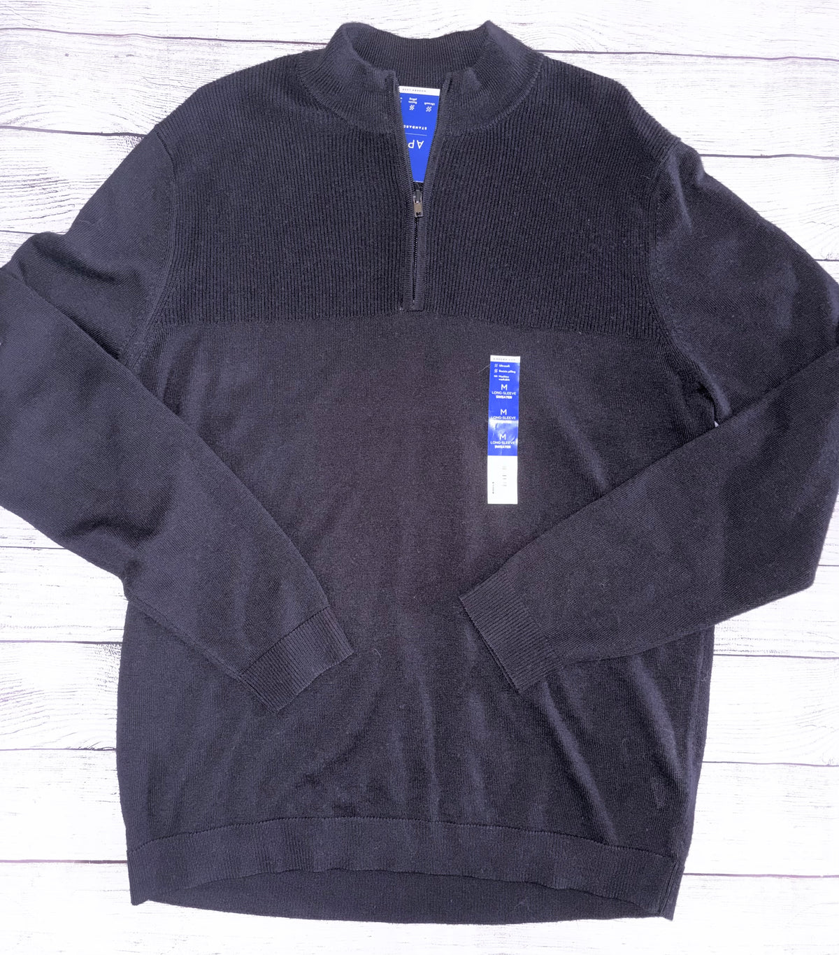 Seller 124 NEW Apt.9 Men’s Medium 1/4 Zip Sweater