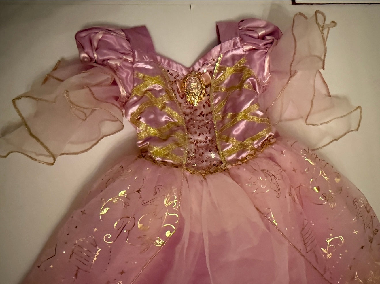 #180 Girls 3 Disney Store Rapunzel Costume - 2 available