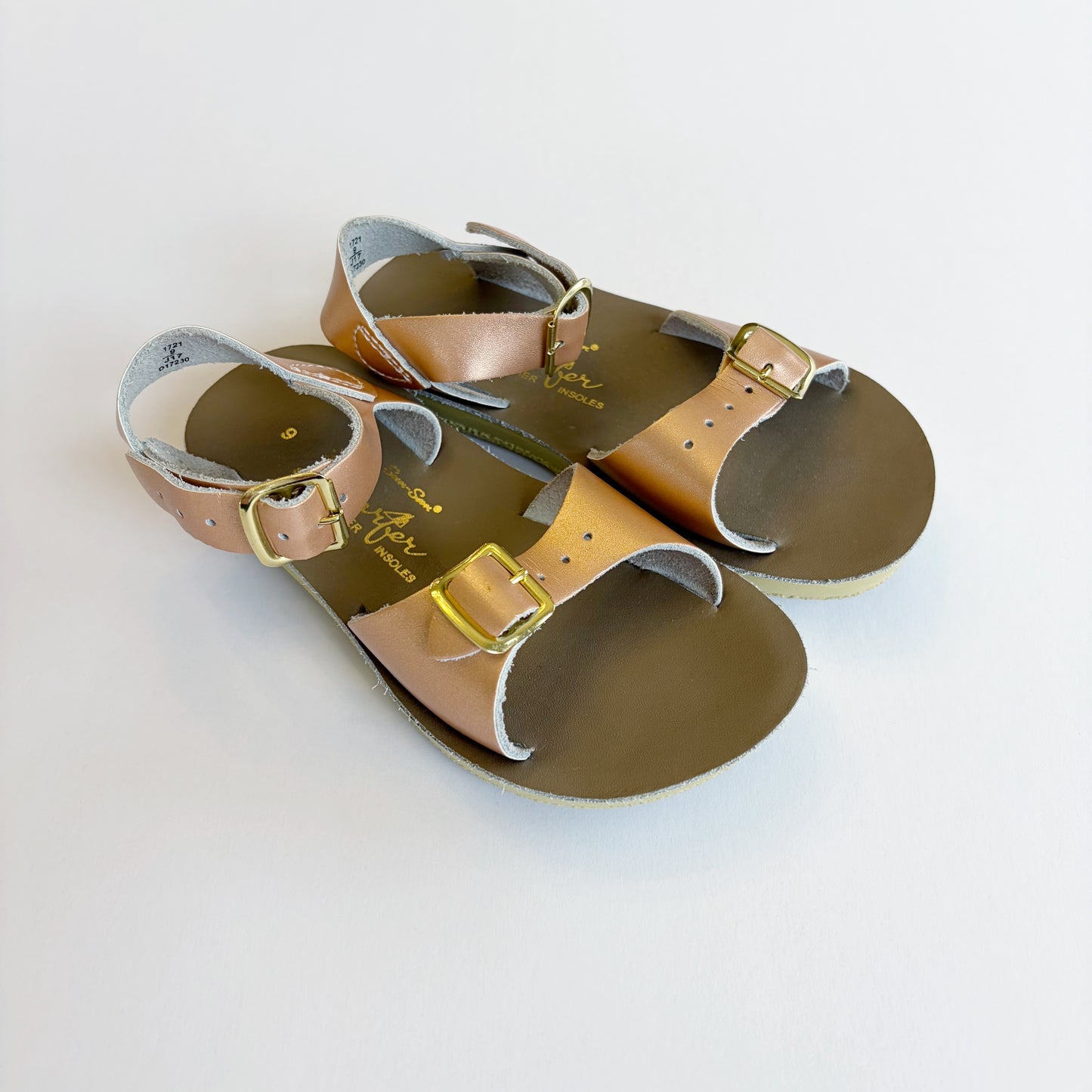 #79 | Size 9 | Salt Water Girls Sun-San Surfer Sandals Rose Gold