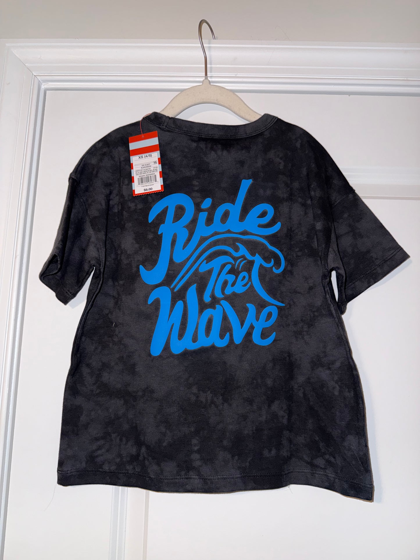 #106: Youth XS (4/5) Cat & Jack Ride The Wave Shirt