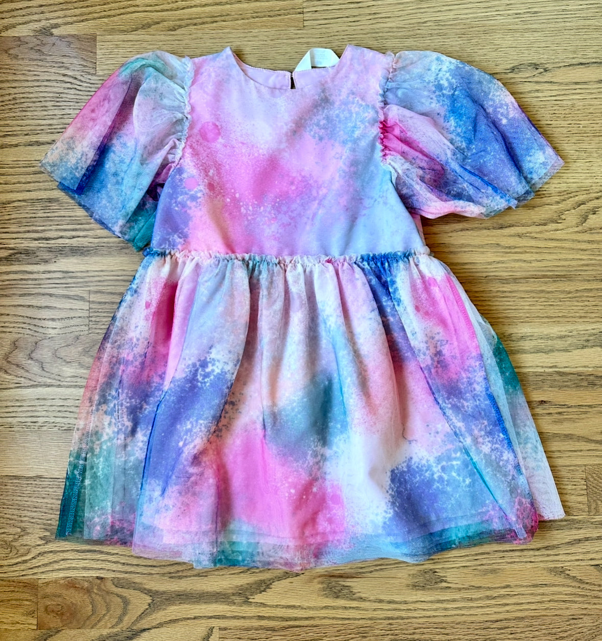 #198- Girls, H&M, Colorful Tulle “Swiftie” Dress- Size 6-6X