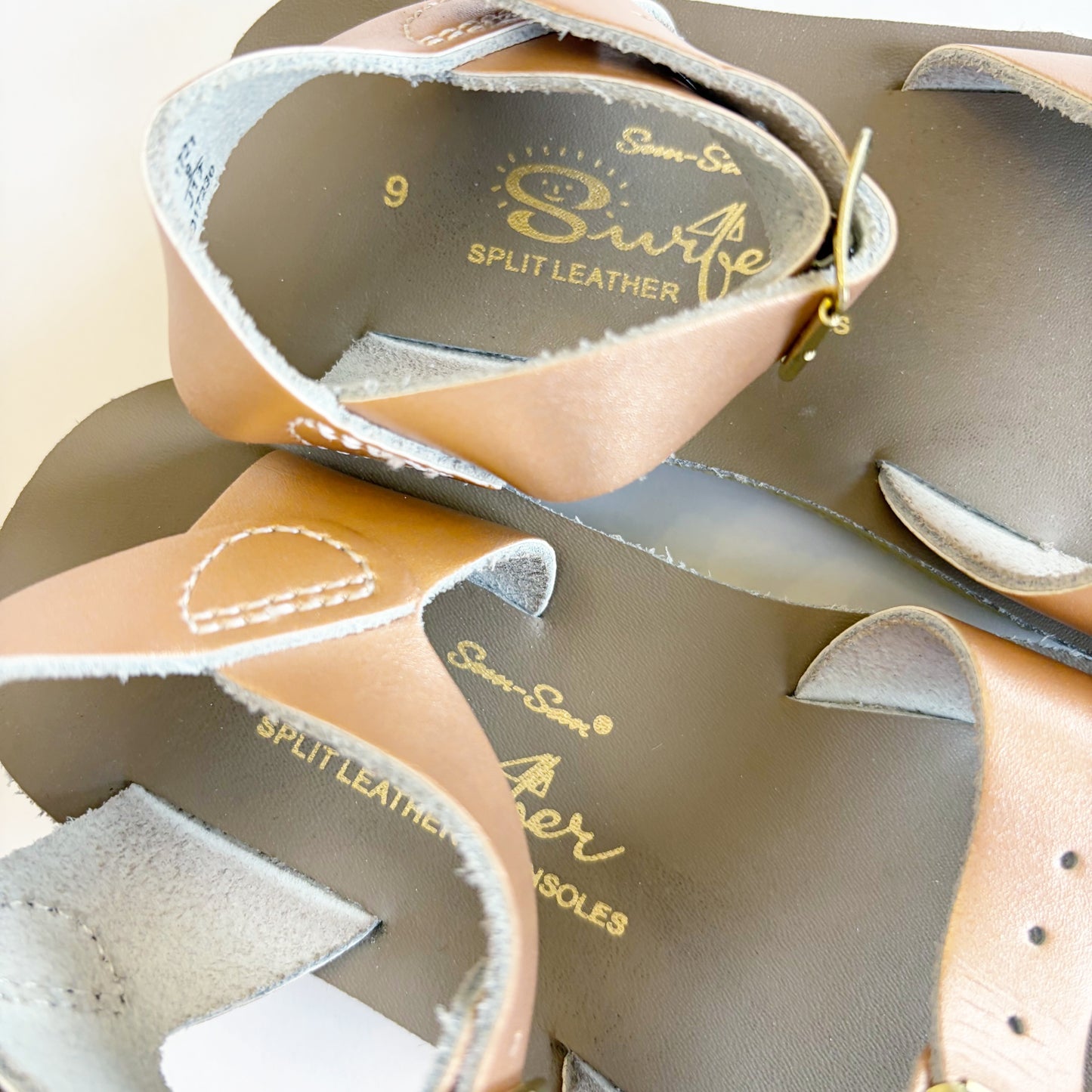 #79 | Size 9 | Salt Water Girls Sun-San Surfer Sandals Rose Gold