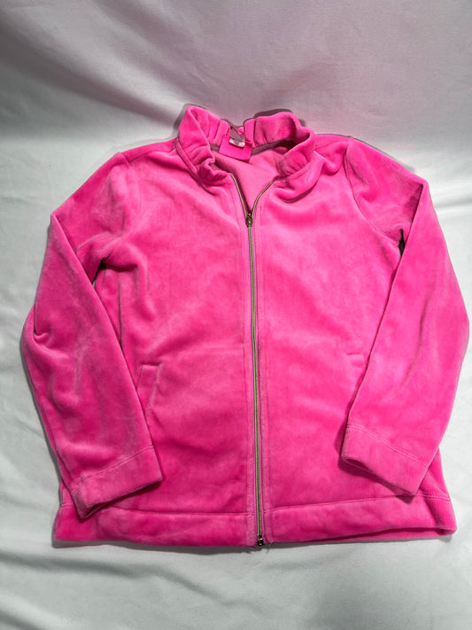 Size 6/7 Lilly Pulitzer girls velour jacket and free pants