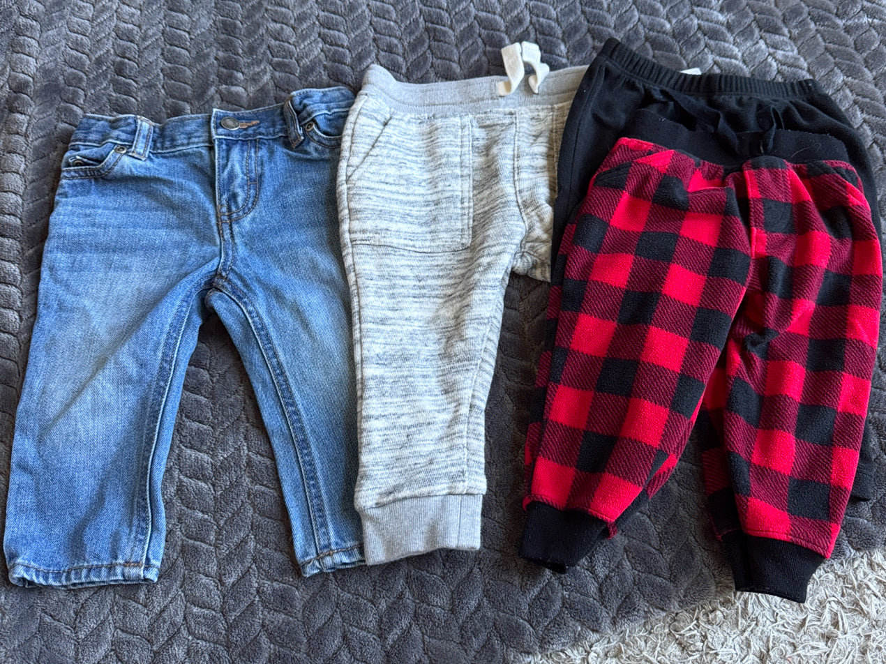 #74- 9mo pants bundle