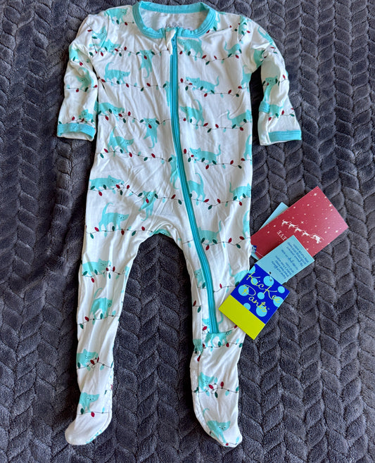 #74- Kickee pants bamboo NWT 3-6mo