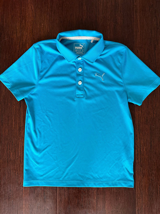 Seller 48, Puma DryFit Polo, Blue, EUC, Size XS