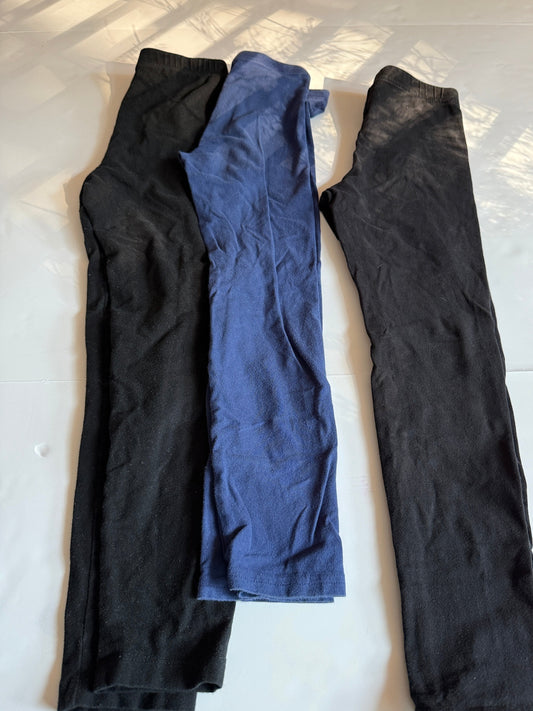 Seller # 90_Girl M size 8 set of 3 leggings in GUC