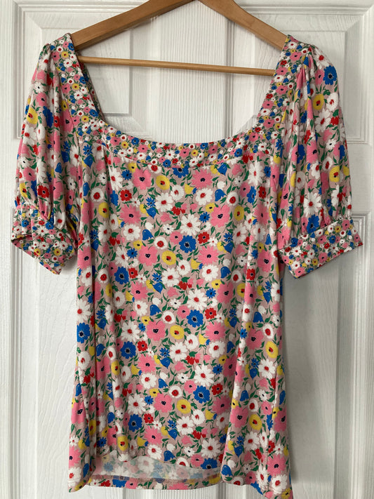 Boden NWOT women's size 10 floral top