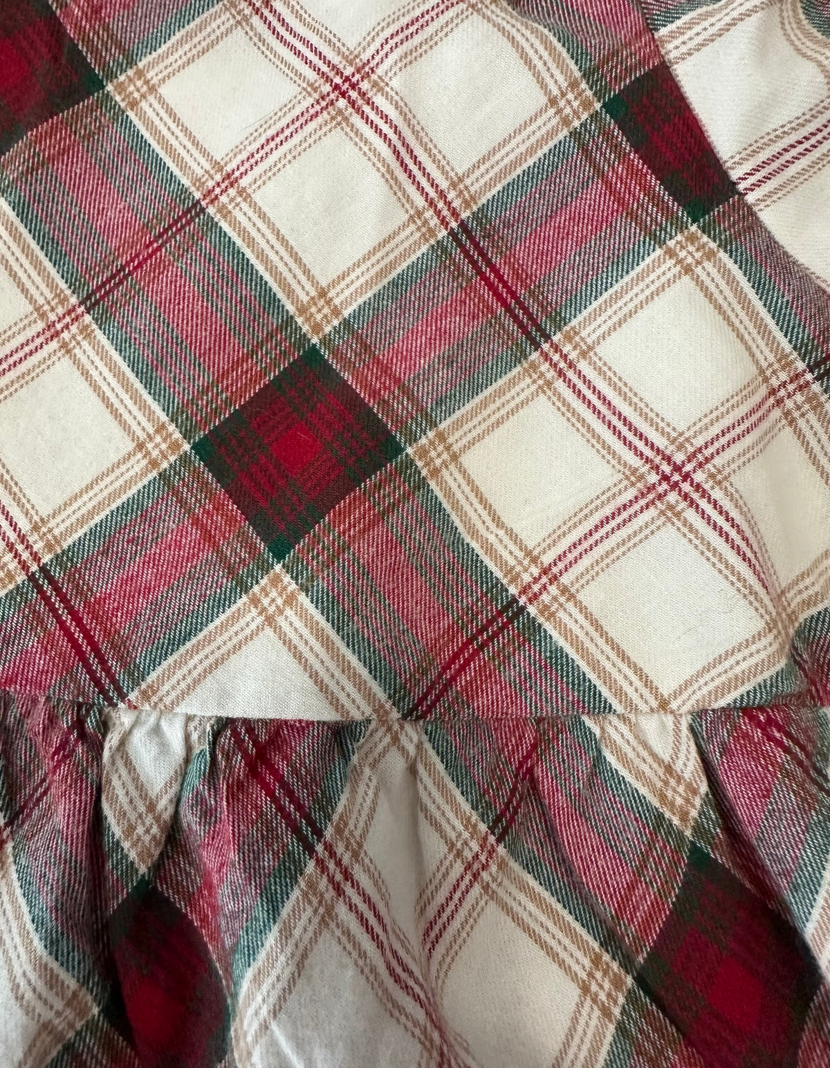 #80 Gymboree girls 4T holiday plaid dress