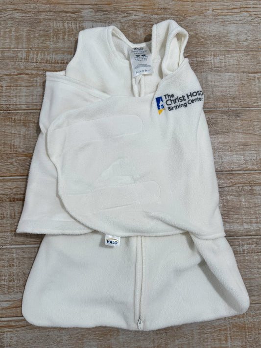#108 Halo Microfleece Sleepsack Swaddle Size NB (0-3M) VGUC