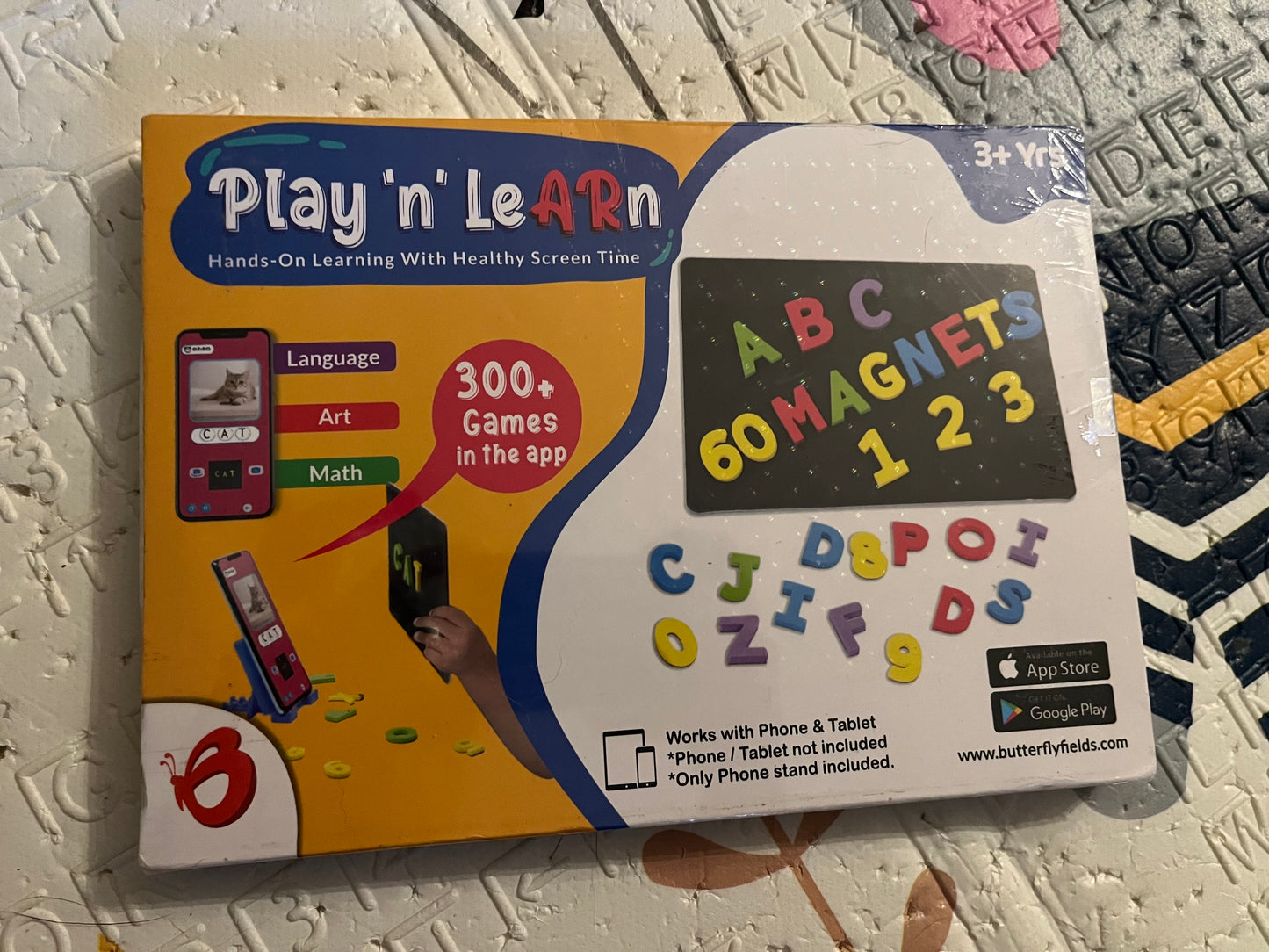 Seller 73A: NIB Play n Learn Magnet Set